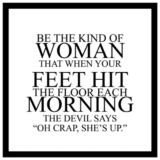 That woman